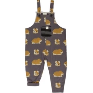 Turtledove London Easy Fit Dungaree Hamster Squeak Overalls Reversible 0-6 month - Imagen 1 de 4