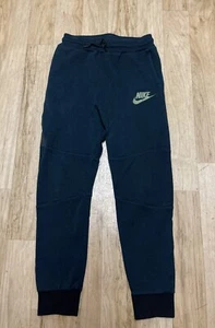 Nike Sweatpants Youth Boys XL Teal Green Tech Fleece Joggers 804818 - Picture 1 of 5
