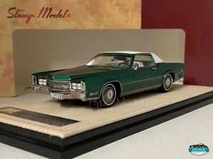 STAMP-MODELS 1/43 CADILLAC ELDORADO BIARRITZ 1970 GREEN STM70001 - Imagen 1 de 3