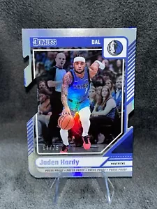 2024-25 Donruss #50 Jaden Hardy Silver Press Proof Die-Cut 64/75 - Picture 1 of 1