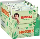 10 x Huggies Natural Care Baby Wipes with Aloe Vera