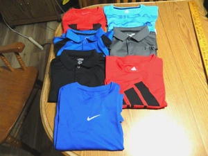 Lot of 7 Boys Youth L (2 NWT) Shirts Name Brands - EUC - Picture 1 of 16