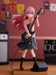 Anime Bocchi The Rock Gotoh Hitori Figur mit Gitarre Mädchen PVC Modell Spielzeug Geschenk 18 cm - Bild 1 von 9