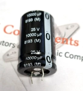 CONDENSATORE A SNAP PANASONICO ECES1EU103M: 10.000uf/25v (25x40) - Foto 1 di 1