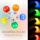 Portable Colorful Globe Light Bulb Simple E27 3W LED Atmosphere Light✨ A4D6
