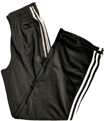 Pantalón deportivo vintage Adidas a rayas con bolsillos niños talla 14/16 grande A4 Foto 1 de 4