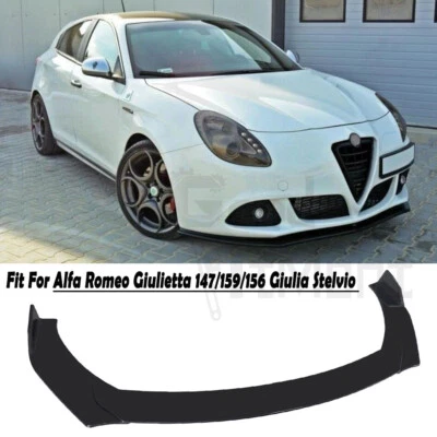 For Alfa Romeo Giulietta 147/159/156 Giulia Stelvio Front Lip Spoiler Splitter - image 1 of 4