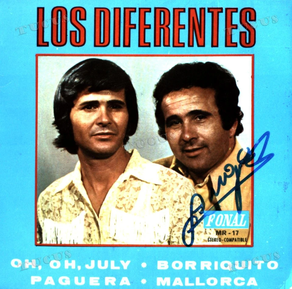 Los Diferentes - Paguera 7in (VG/VG) .* - Image 1 of 1
