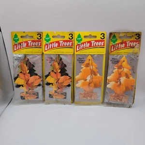 Little Trees Crisp Autumn Air & Warm Pumpkin Spice Air Fresheners READ!  - Picture 1 of 9
