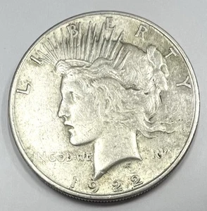 Pièce 1 Dollar 1922 Etats-Unis 🇺🇸 Peace Argent REF82183 - Picture 1 of 2