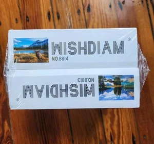 Wishdiam Set 2 1.000 Teile Puzzle #8814 & #8813 Alter 14+ - Bild 1 von 4