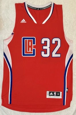 Adidas Griffin Los Angeles Clippers Jersey #32 Adidas Red Size M Swingman VG+ - Image 1 of 4
