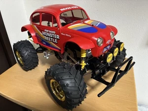 Tamiya Monster Beetle RC Car Unused Electric 1/10 Off-Road Buggy Chassis - Picture 1 of 10