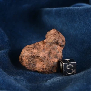 Meteoriten Canyon Diablo Von 55,37 G Eisenhaltig Typ IAB-MG, Arizona USA - Picture 1 of 12