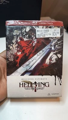 Hellsing Ultimate Volumes V-VIII Limited Edition Bluray/DVD Combo Pack Sealed - Image 1 of 4