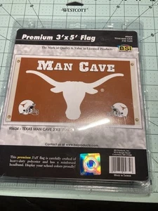 University Of Texas Longhorns Man Cave 3’x5’ Flag - Picture 1 of 5