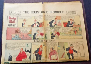 The Houston Chronicle Zeitung 8 Seiten Comic Abschnitt Sonntag 8. Juni 1930. - Bild 1 von 8