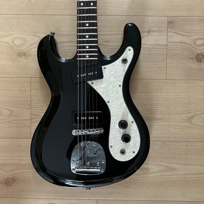 Aria Pro II DM-01 BK Mosrite type Safe Packing! - Image 1 of 4