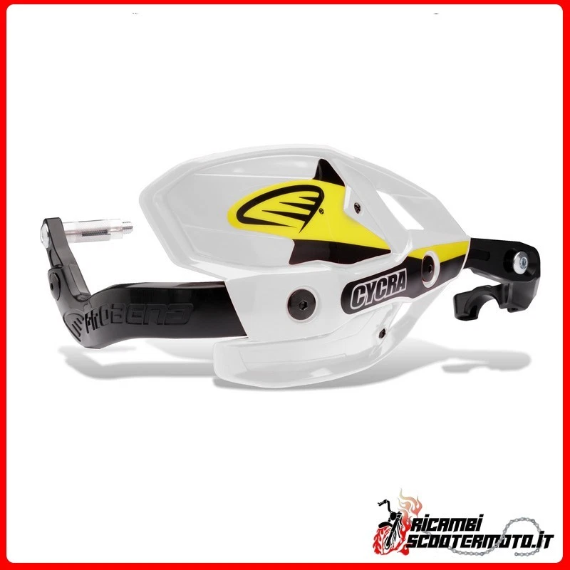 PROBEND ULTRA HANDGUARDS WITH FIXING HCM 28MM BLACK - WHITE HUSQVARNA FE 450 4T  - Image 1 of 1