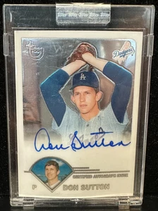 2003 Topps Retired Signature Autographs DON SUTTON Certified Autograph Issue - Picture 1 of 1