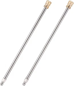 JOEJET Power Washer Extension Wand, 17 Inch Stainless Steel Pressure Silver  - Picture 1 of 7