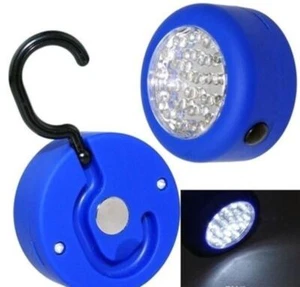 24 LED Magnetic Lantern Tent Hook Hanging Inspection Outdoor Camping Light - Foto 1 di 11