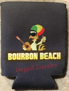 Bourbon Beach Club Koozie - Negril, Jamaica's Hottest Music Club - BRAND NEW - Picture 1 of 2