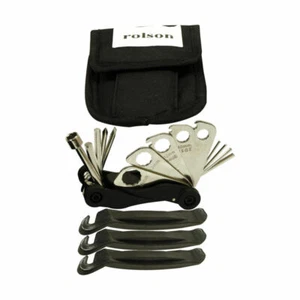 Rolson Fahrrad Reparatur Werkzeug Kit 20-teiliges Set Silver/Schwarz - Bild 1 von 1