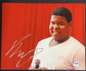 Foto firmada automática de 8x10 de música rap de Ray Dalton Macklemore and Lewis ~ PSA/ADN - Imagen 1 de 4