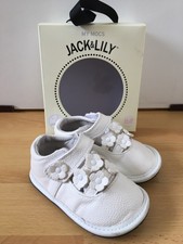 Baby Infant Toddler Girls Genuine Leather Shoes - Jack & Lily Size 7-8