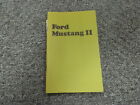 1974 Ford Mustang Owner Owner's Manual User Guide Ghia Hatchback Mach 1 Original