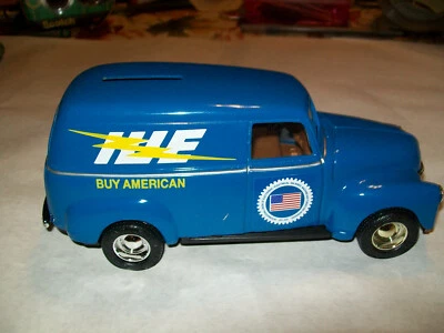  ERTL #7686UO "Int Union Of Electrical Workers" 1950 Chevy Panel 1:25 Sin usar, en caja Foto 1 de 4
