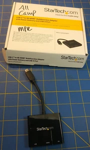 StarTech.com USB-C to 4K HDMI Multifunction Adapter with Power Delivery - Picture 1 of 8