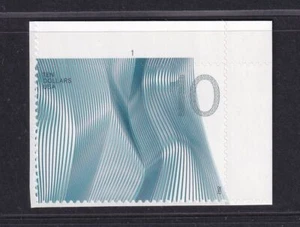 2012 Waves of Color $10 denomination Sc 4720 MNH plate number single - Picture 1 of 1