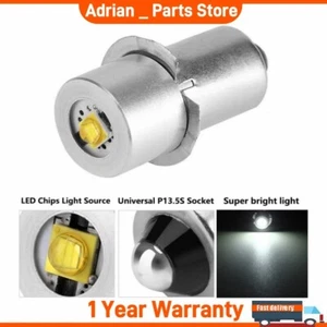LED Replacement Upgrade Bulb for Maglite 2 Cell C/D Flashlight Lantern Torch 3V - Picture 1 of 11