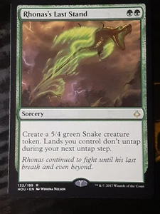 Rhonas's Last Stand x1, Hour of Devastation, casi nuevo, Magic The Gathering, envío gratuito - Imagen 1 de 3