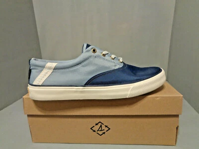 Zapatos para hombre talla 10 Sperry Striper II BIÓNICOS azul marino y azul nuevos en caja Think Boat STS21580 Foto 1 de 4