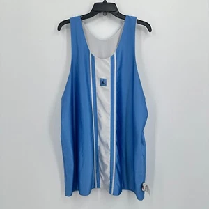Vtg Nike Jordan Jersey Mens 2XL Blue White Reversible Basketball Activewear USA - Picture 1 of 7
