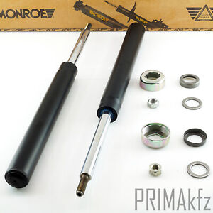 2x MONROE MR976 Stoßdämpfer Vorderachse Öldruck für AUDI 80 90 B2 B3 B4