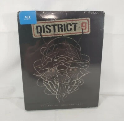 District 9 (2009) Blu-Ray Steelbook Brand New / Sealed Free Shipping!!! - Image 1 of 4