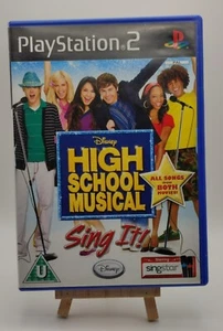 PS2 High School Musical: Sing It With Song Book Lyrics PlayStation 2 PAL - Picture 1 of 5