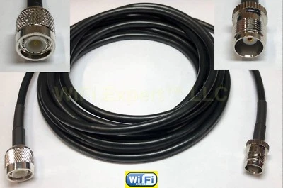 TNC Male to Female Marine GPS Antenna Extension Cable for Furuno GPS Receiver US - Image 1 of 3