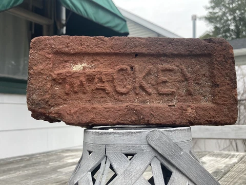 EARLY ANTIQUE HISTORICAL BRICK MACKEY YARDS BRICK COMPANY HUDSON VALLEY Cover