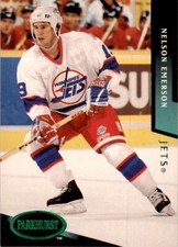 1993-94 PARKHURST NELSON EMERSON WINNIPEG JETS #497
