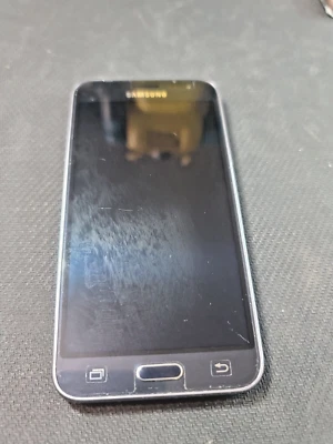 Samsung Galaxy J3 (2017) SM-J327R4 - 16GB - Black Smartphone - Image 1 of 2