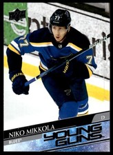 2020-21 Upper Deck Young Guns Niko Mikkola Rookie St. Louis Blues #470 R41
