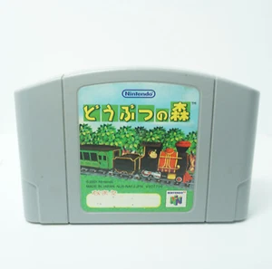 Animal Forrest Crossing Doubutsu no Mori Nintendo 64 N64 Japan Import Video Game - Picture 1 of 2