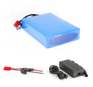Akku 36V 40Ah 1440Wh Lithium-Ion Akkupack Scooter E-Bike Pedelec Battery 40A BMS - Afbeelding 1 van 7