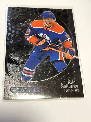 2022-23 UD Skybox Metal 197 Dylan Holloway Edmonton Oilers	Rookie - Image 1 of 2
