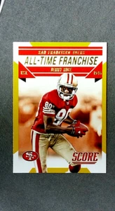 2015 Score All-Time Franchise Gold #4 Jerry Rice 49'ers - Picture 1 of 2